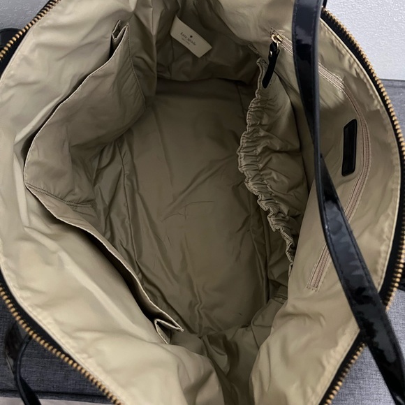 Kate Spade Black Cocktail Print Large Tote Bag - Picture 7 of 7